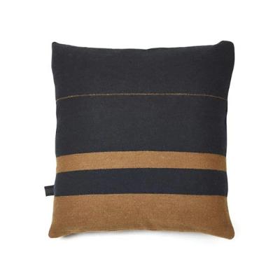 Oscar Cushion Cover 63x63 Black Stripe
