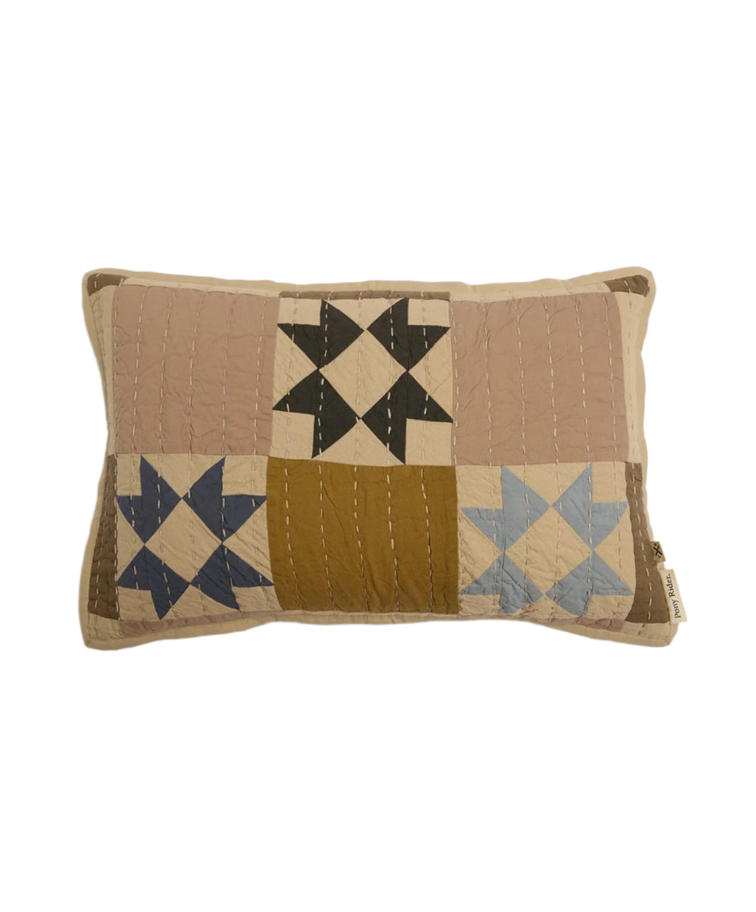 Lil Mountaineer Cushion | Patchwork 35cm x 55cm