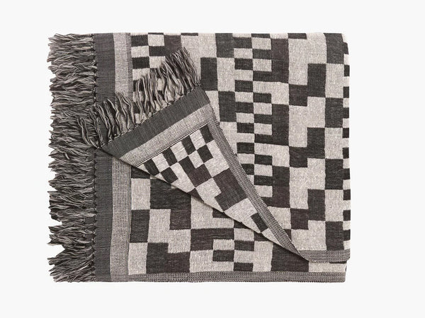 Pierre Wool & Silk Throw
