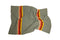 Our National Blanket | Khaki Melange Multi Stripe