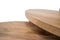 Teak nested round coffee table