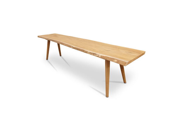 River edge teak bench