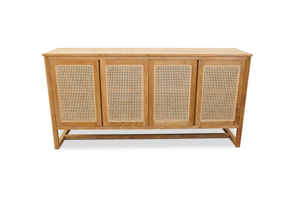 Sunshine 4 door rattan buffet