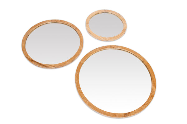 Round Kubus Mirror