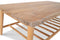 River teak coffee table