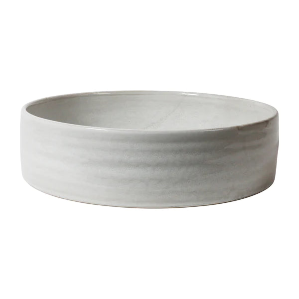 LARGE WHEEL BOWL 37CM - SNOW