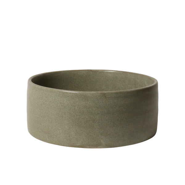 SMALL WHEEL BOWL 25CM - OLIVE