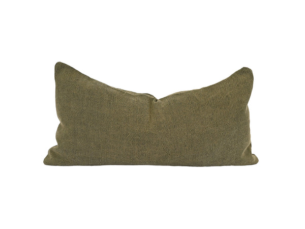 Hunter Green Log Cushion