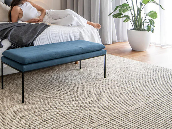 Arctic Stone Wool Rug