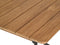 Arioso Outdoor Table | Natural Teak