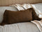 Casapacha Cushion with Tassels | Chocolate