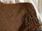 Casapacha Cushion with Tassels | Chocolate