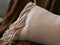 Casapacha Cushion with Tassels | Sand