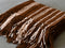 Casapacha Woven Striped Throw | Chocolate & Sand