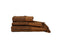 Chickpea Bath Sheet Collection | Chocolate/Black | Bathsheet
