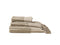 Chickpea Bath Sheet Collection | Stone/Olive | Bath Sheet