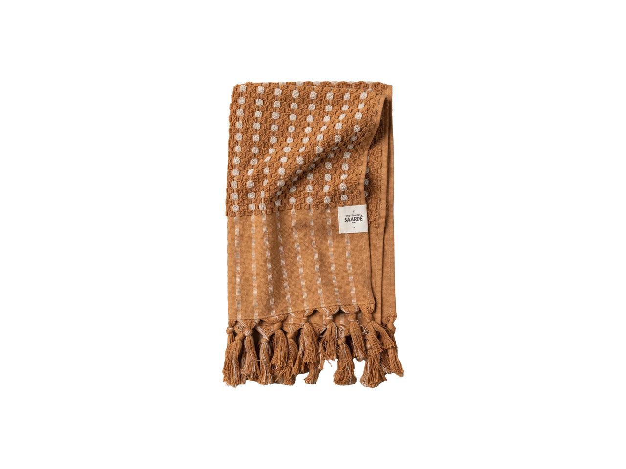 Chickpea Bath Sheet Collection | Terracotta/Stone | Hand Towel