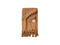 Chickpea Bath Sheet Collection | Terracotta/Stone | Hand Towel