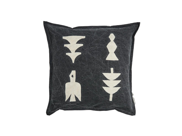 Elements Cushion Cover | 55x55 | Black