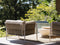 Ezra Outdoor Armchair Ivory