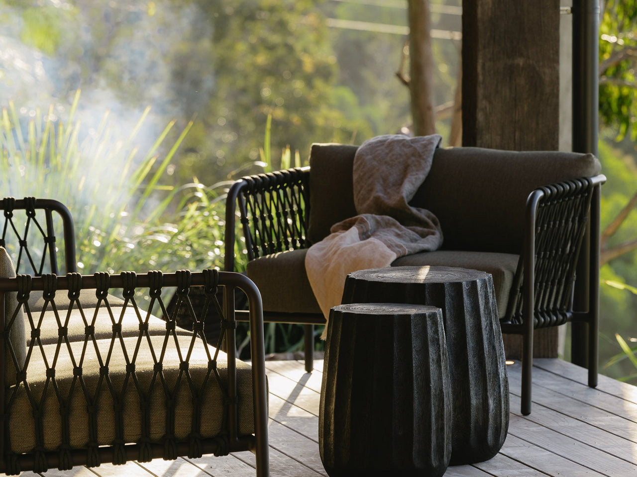 Ezra Outdoor Armchair Forest