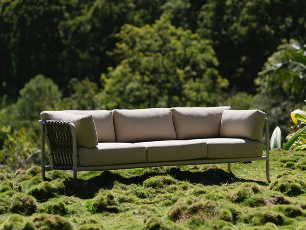 Ezra Outdoor Sofa Ivory