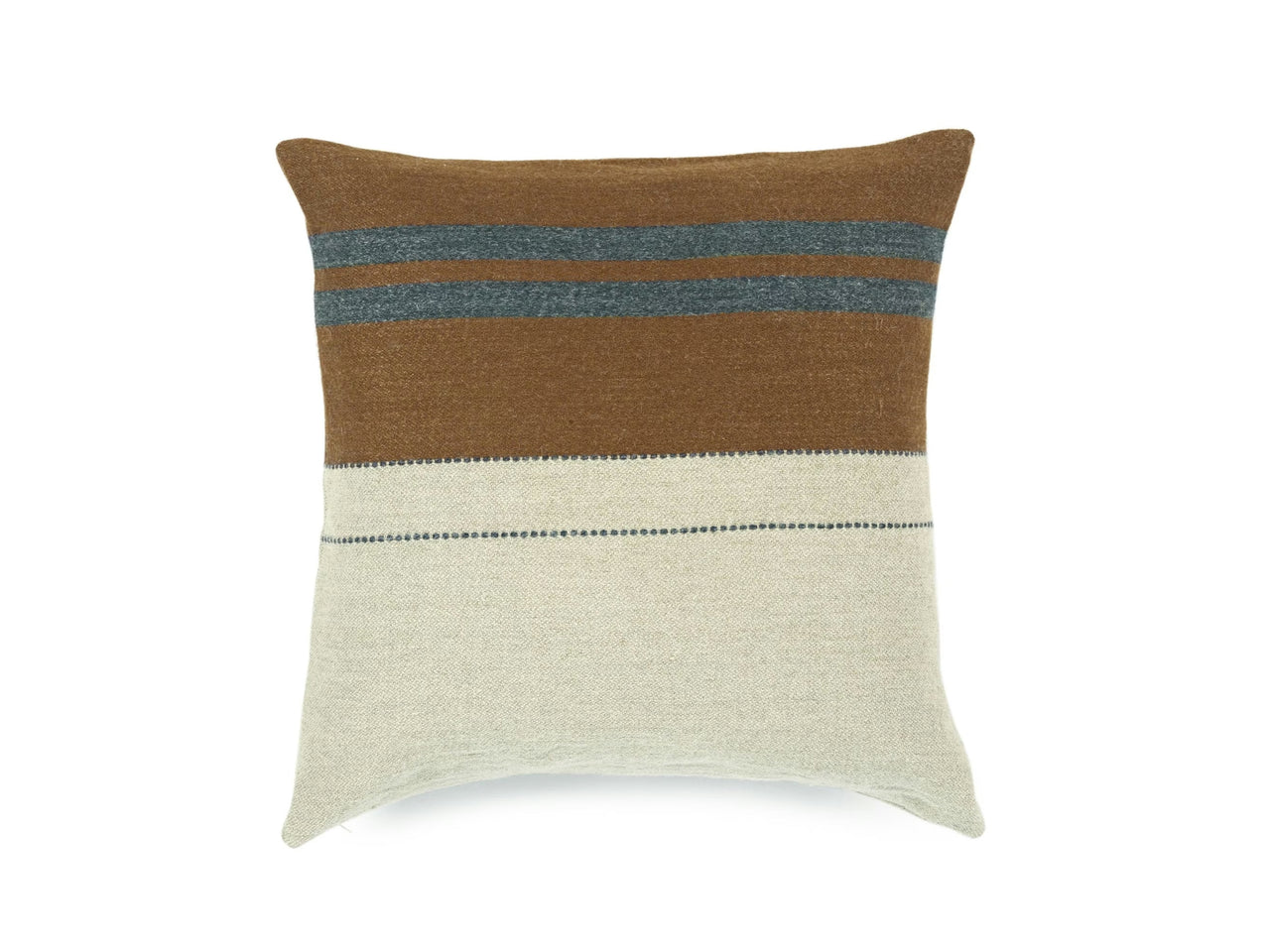 The Highland Stripe Pillow Cover | 63x63 | Smoke