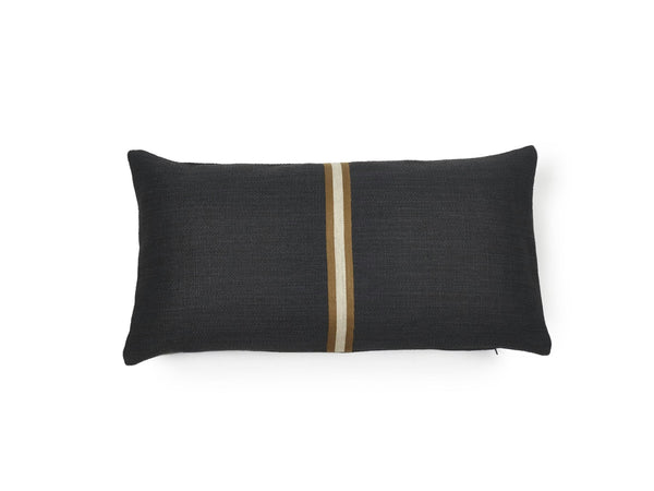 Jasper Cushion Cover | 40x80 | Faded Black