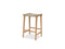 Leather kitchen stool