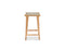 Leather kitchen stool