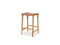 Leather kitchen stool
