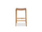 Leather kitchen stool