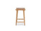 Leather kitchen stool