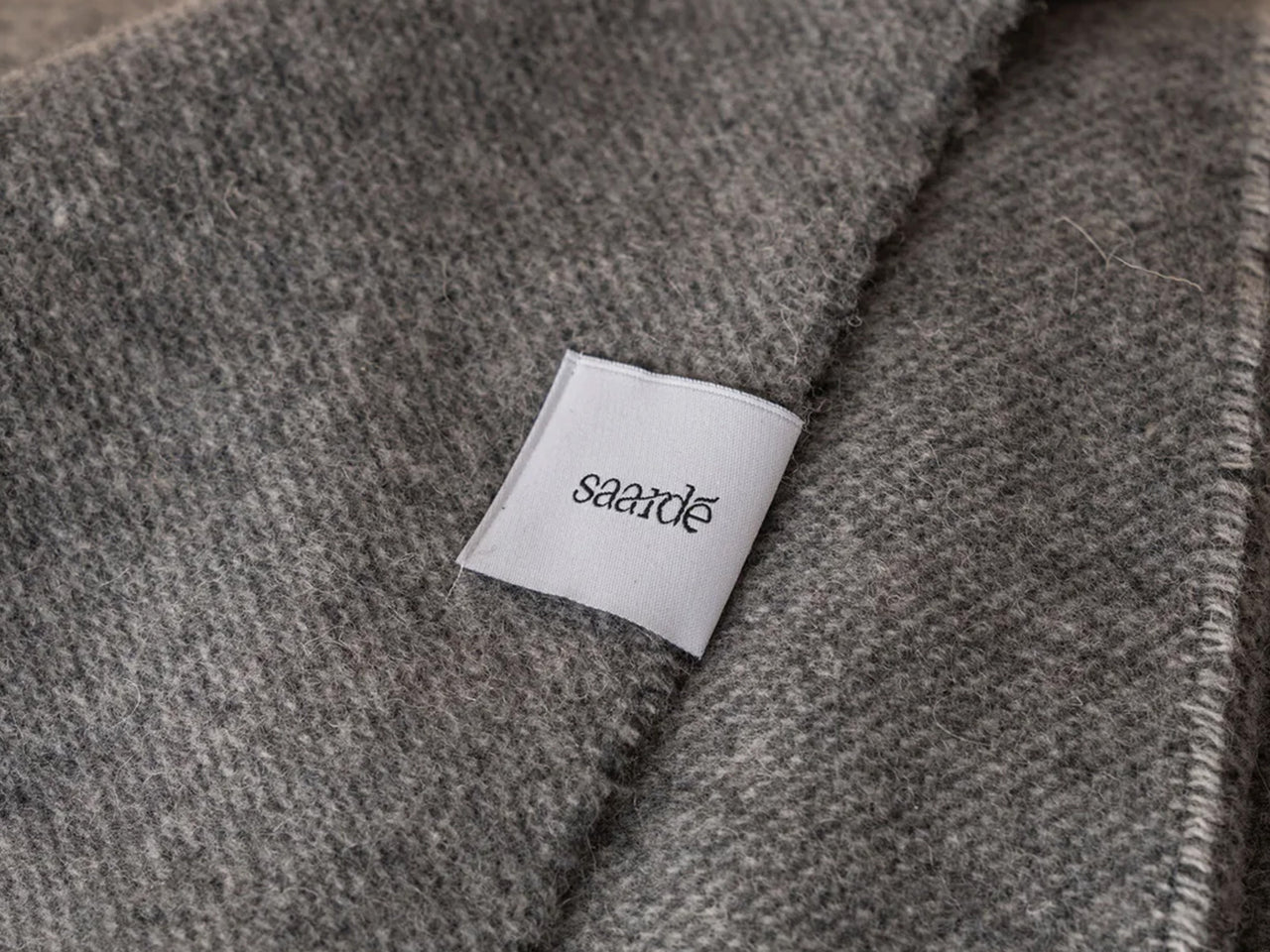 Merino Wool Throw | Grey