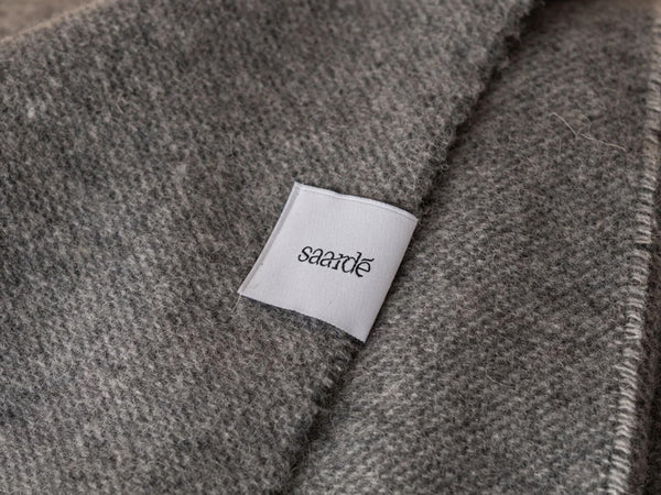 Merino Wool Throw | Grey