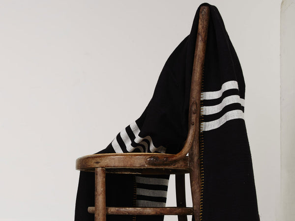 New Yorker Blanket | Black/White