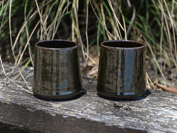 Silk Porcelain Cup Earth