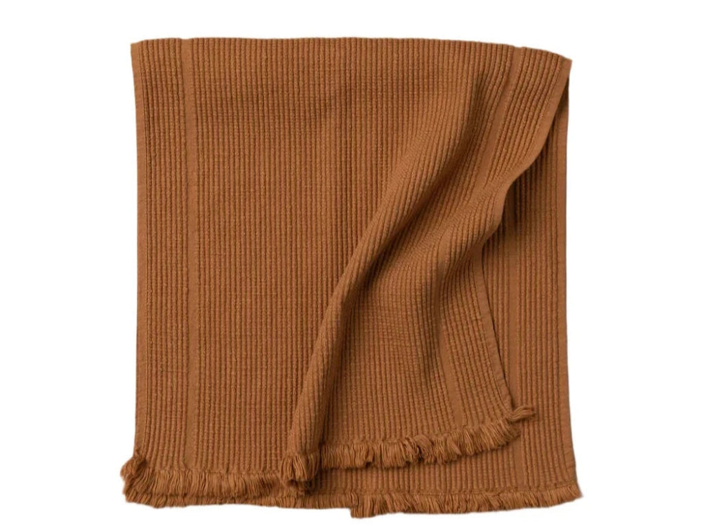 Terracotta Turkish Cotton Bathmat from Saarde