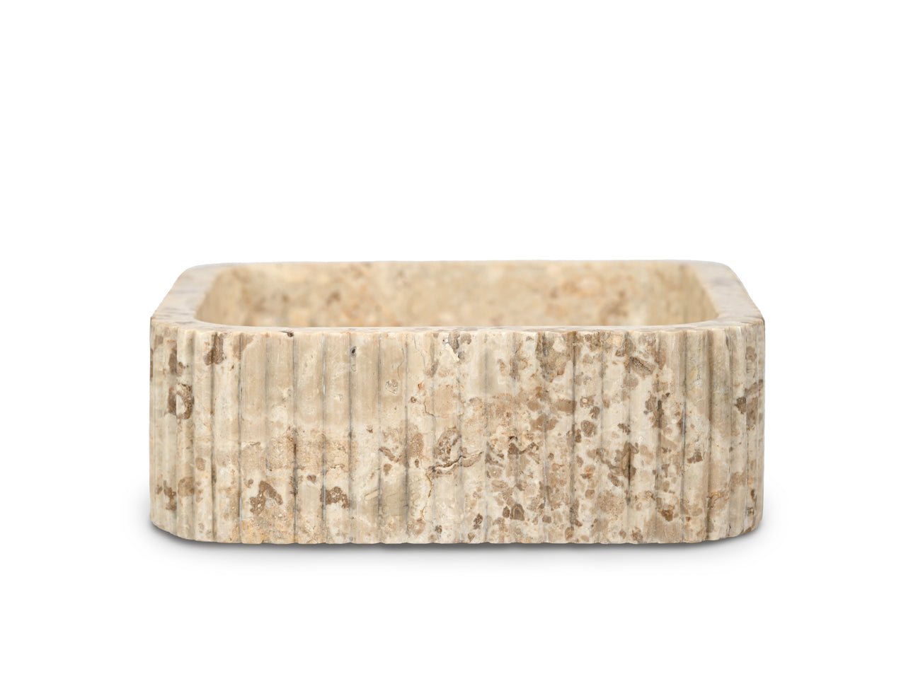 Fluted Marble Wash Basin