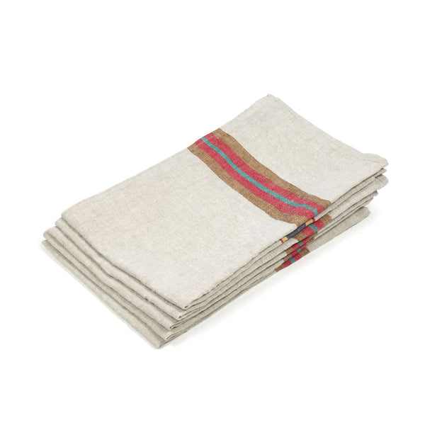 Dock Kitchen Towel 70x70 Multi Stripe