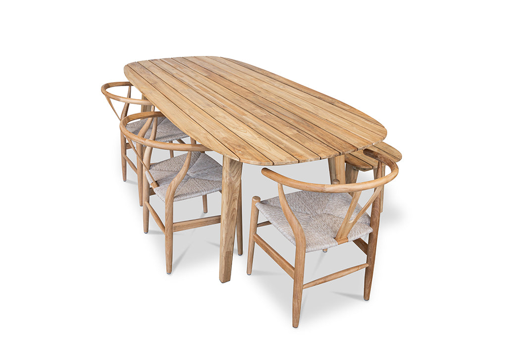 Everglades Teak Outdoor Table