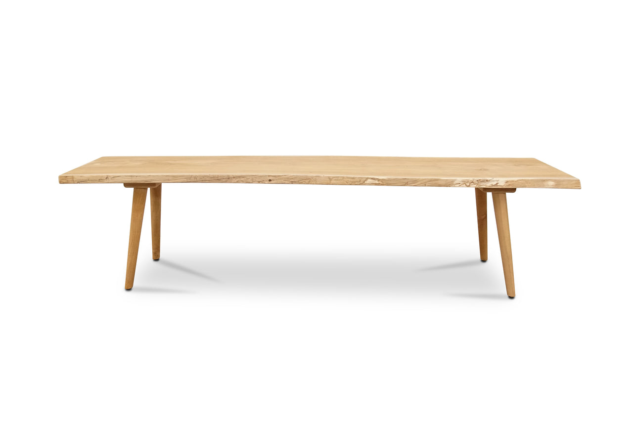River edge teak bench