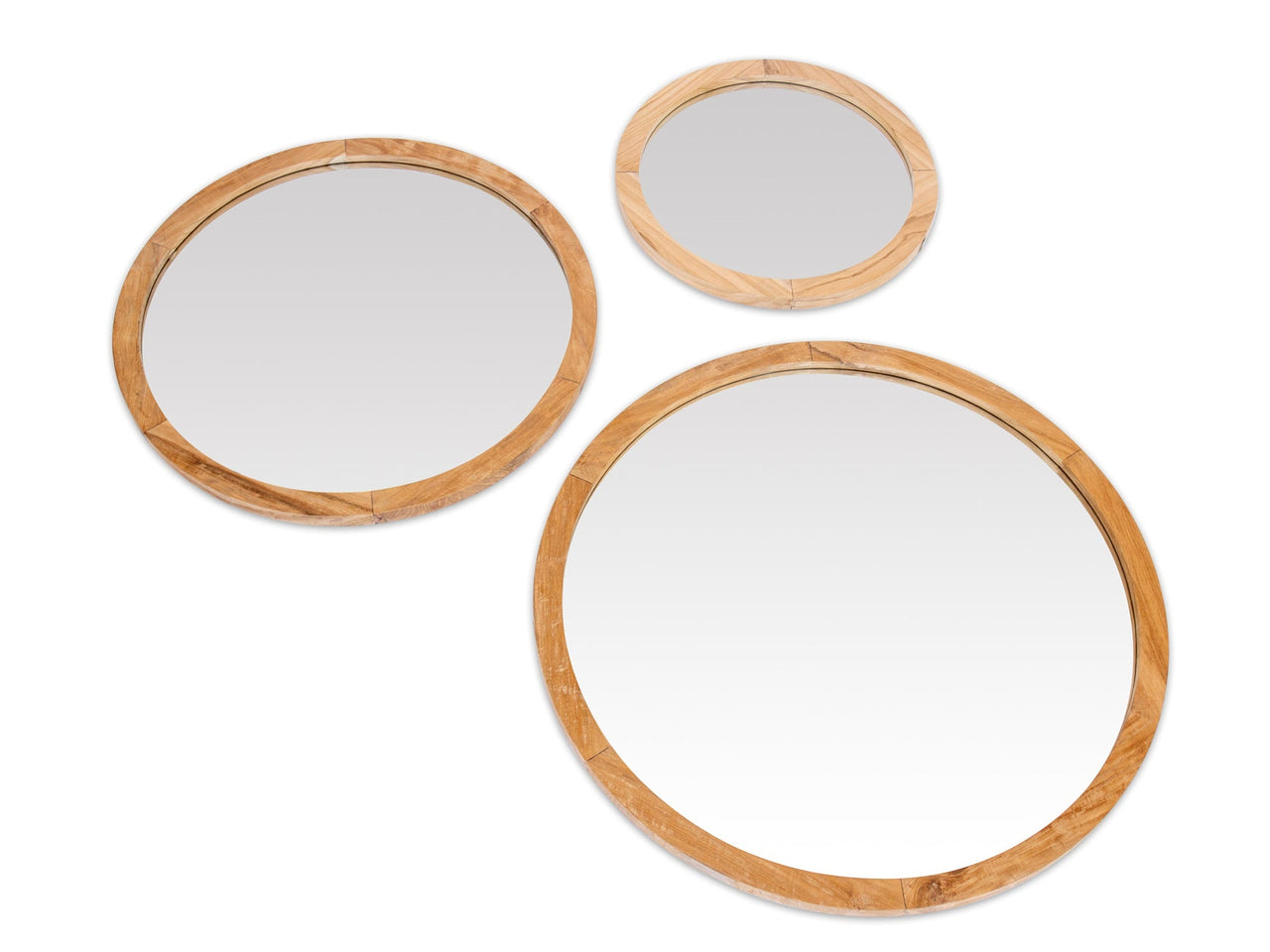 Round Kubus Mirror