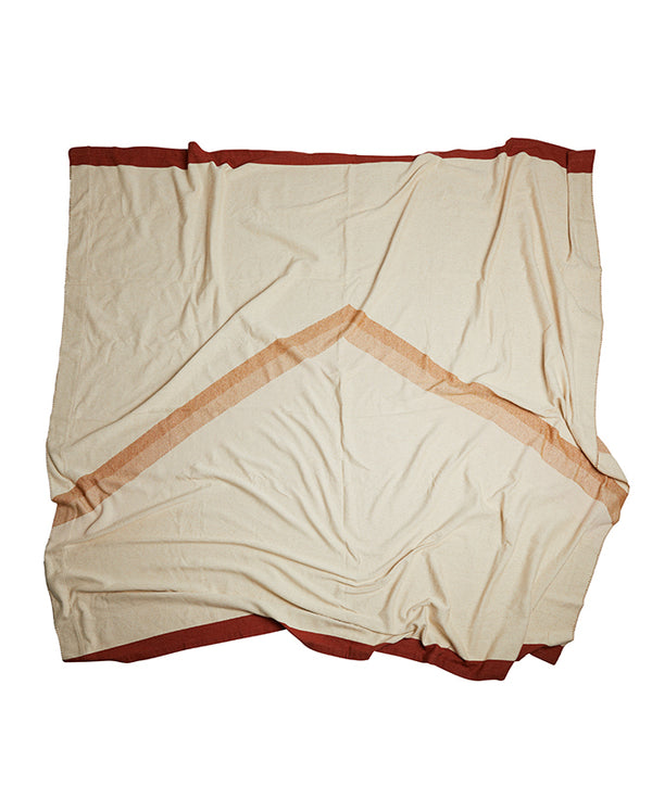 Forever Sundays Bed Blanket | Natural / Tan / Donkey & Peony | Super King 270*250